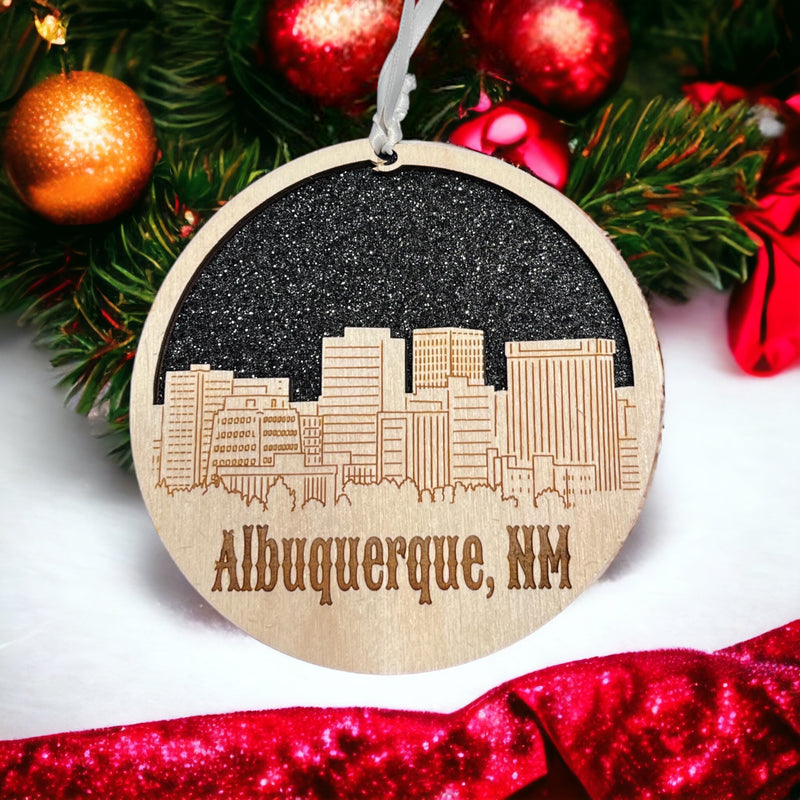 Albuquerque Skyline Ornament