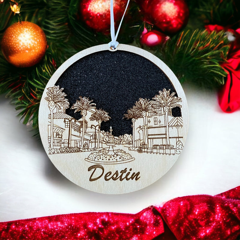 Destin Skyline Ornament