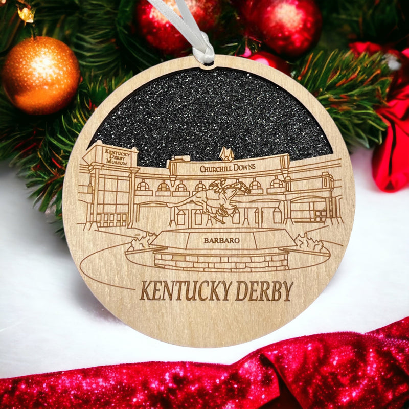 Churchhill Downs Kentucky Derby Ornament