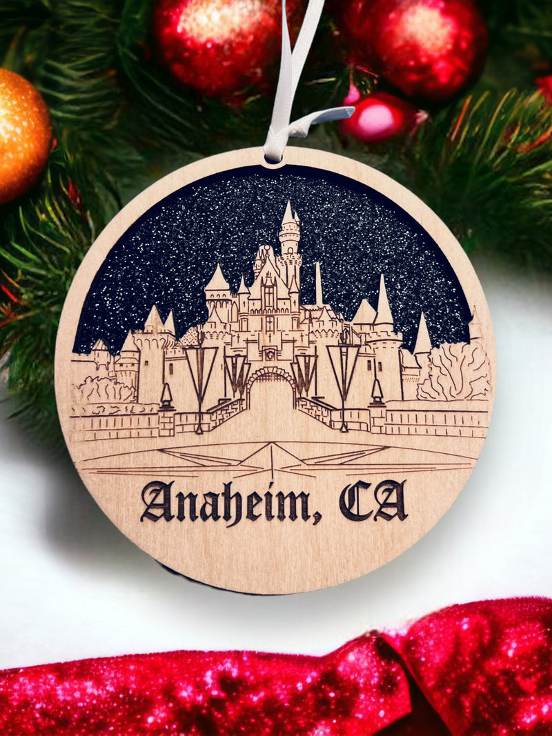 Anaheim Skyline Ornament
