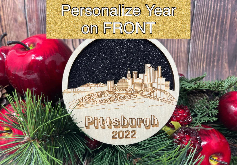 Olympic National Park Skyline Ornament