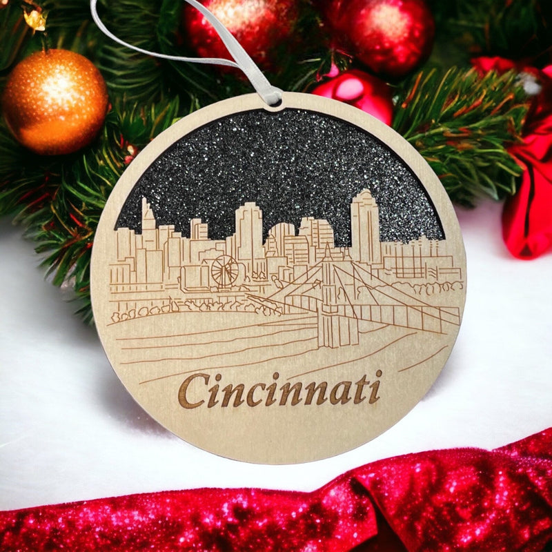 Colorado Springs Skyline Ornament
