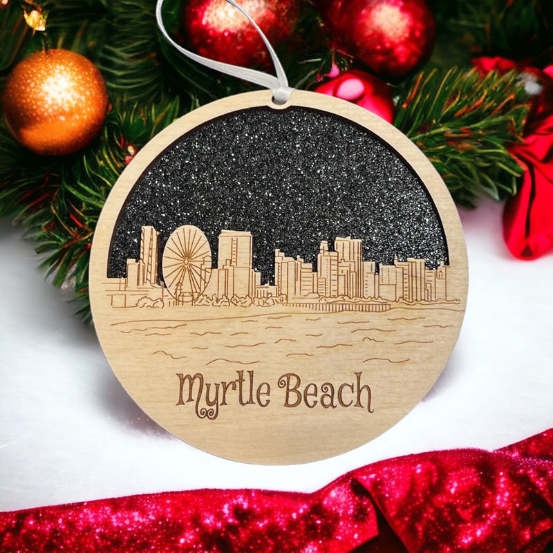 Myrtle Beach Skyline Ornament