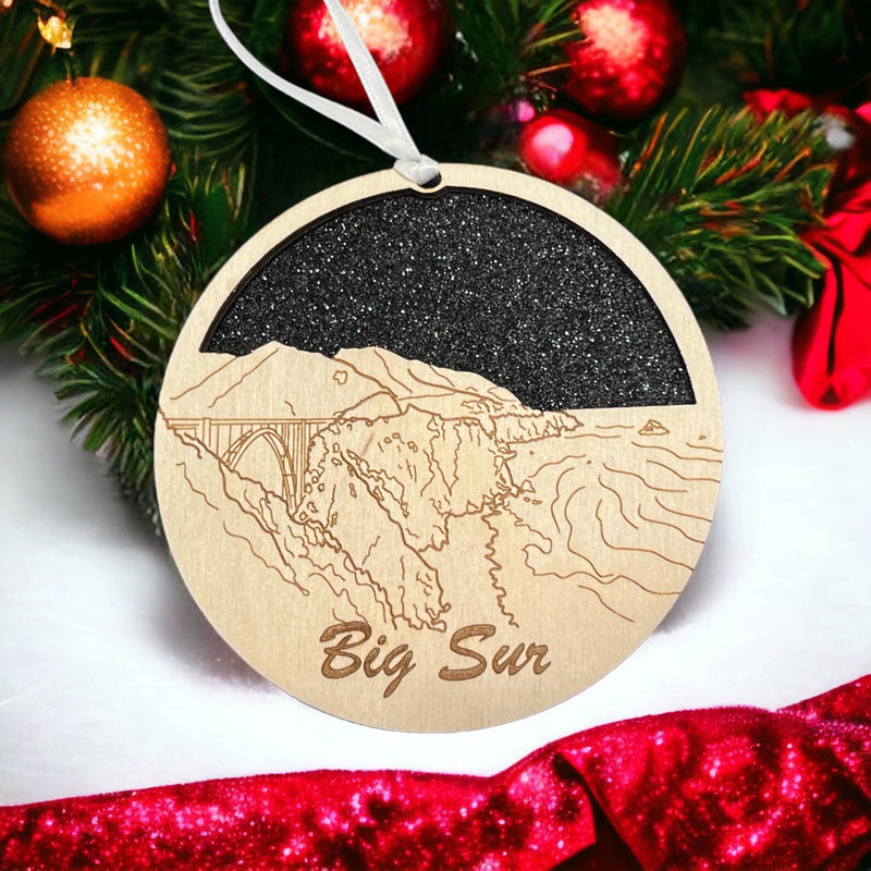 Big Sur Skyline Ornament