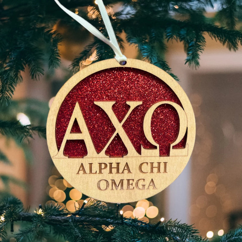 Alpha Chi Omega Sorority Ornament