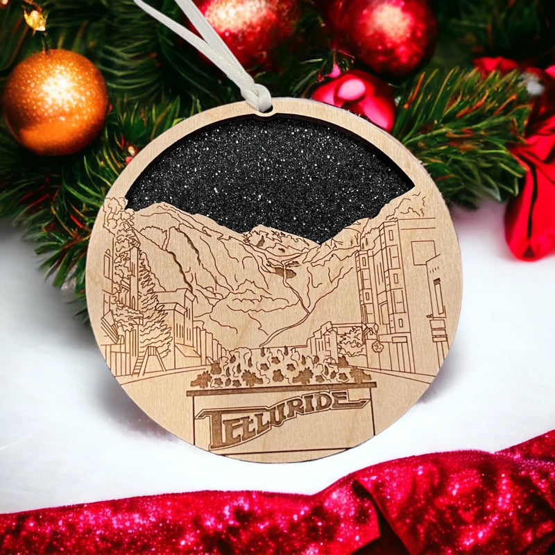 Telluride Skyline Ornament