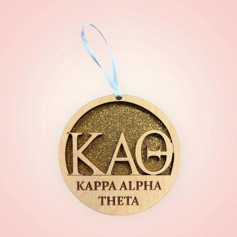 Kappa Alpha Theta Sorority Ornament
