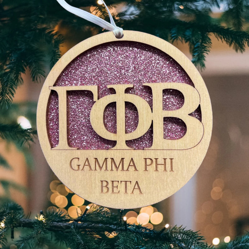 Gama Phi Beta Sorority Ornament