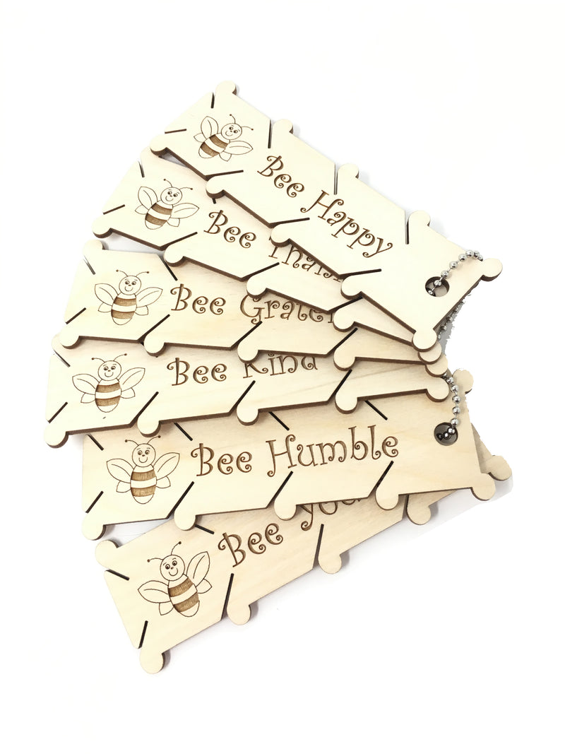Bee Bobbins (Pack of 6)