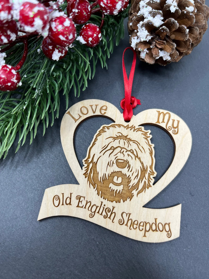 Love My Old English Sheepdog