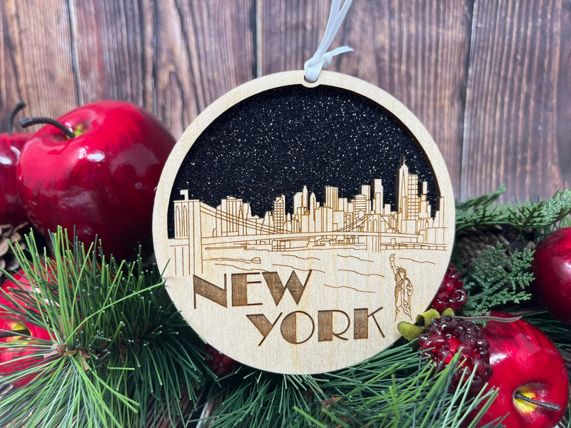 New York Christmas Gift Ornament