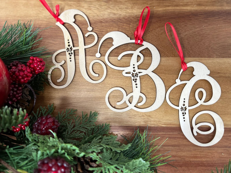 Santa Hat Monograms