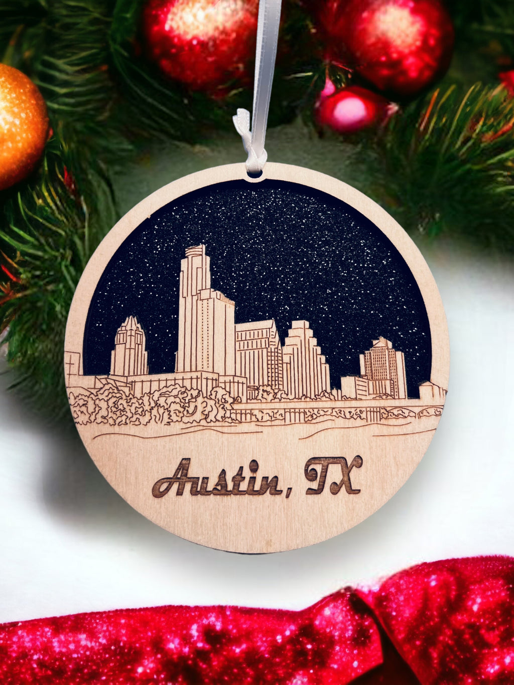 Austin Skyline Ornament