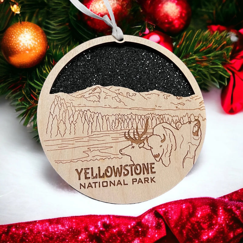 Yellowstone Skyline Ornament