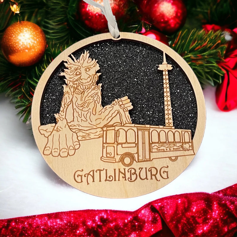 Gatlinburg Landmarks Ornament