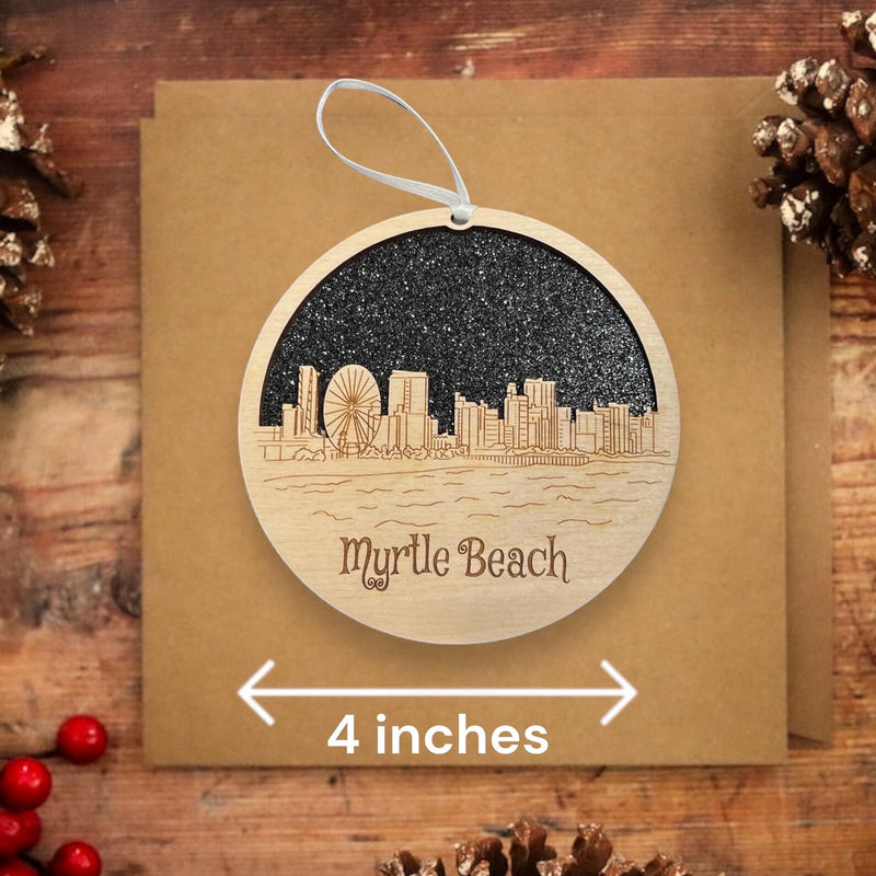 Myrtle Beach Skyline Ornament
