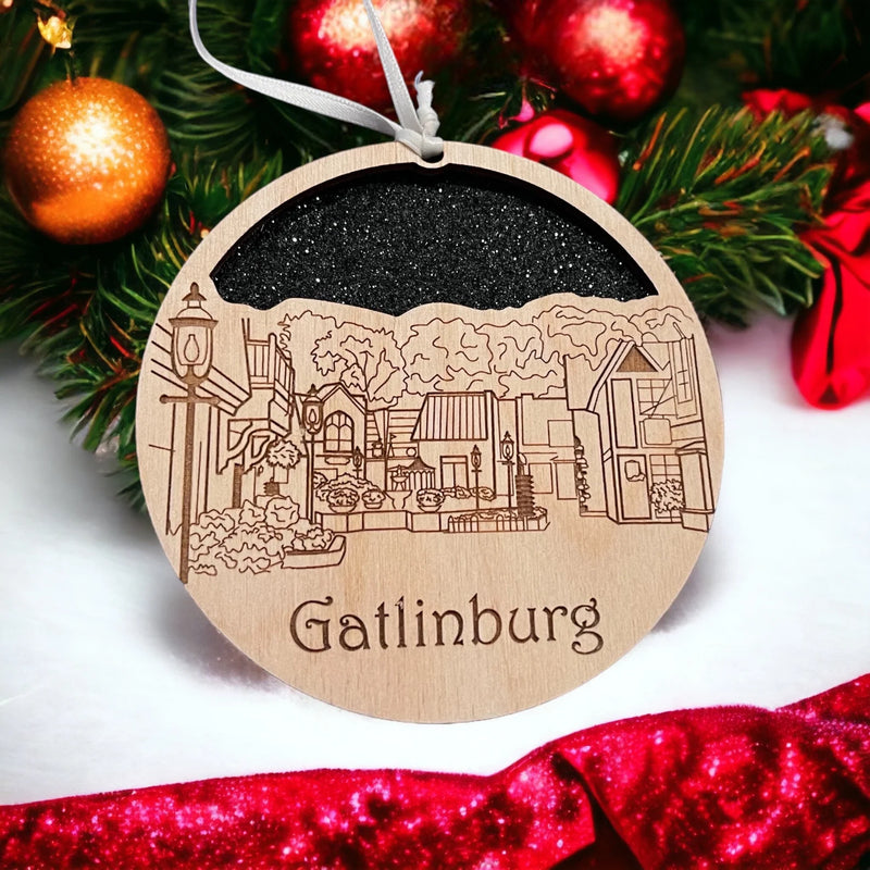 Gatlinburg Skyline Ornament