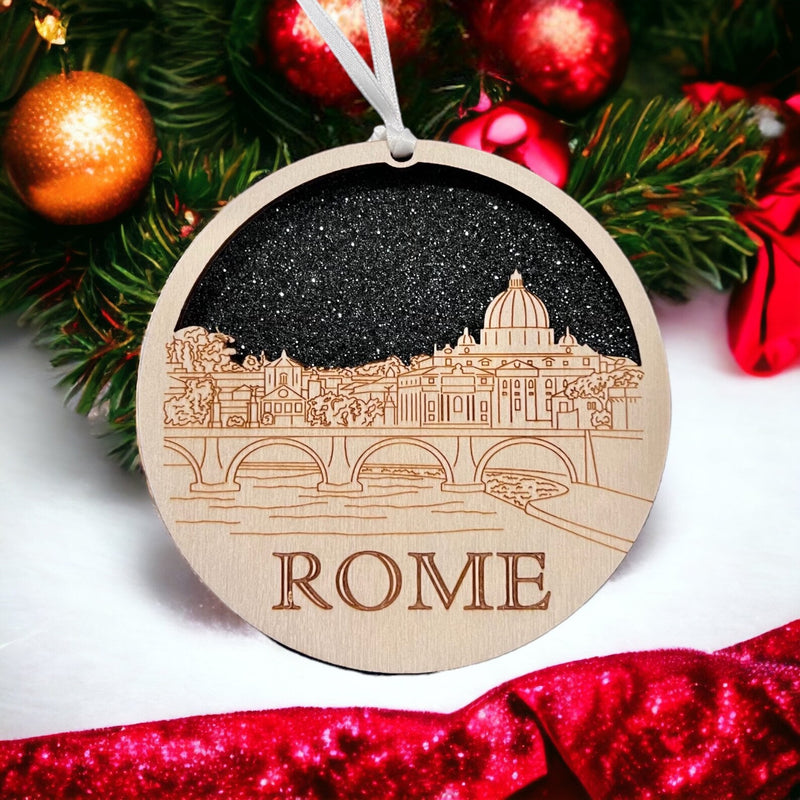 Rome Skyline Ornament