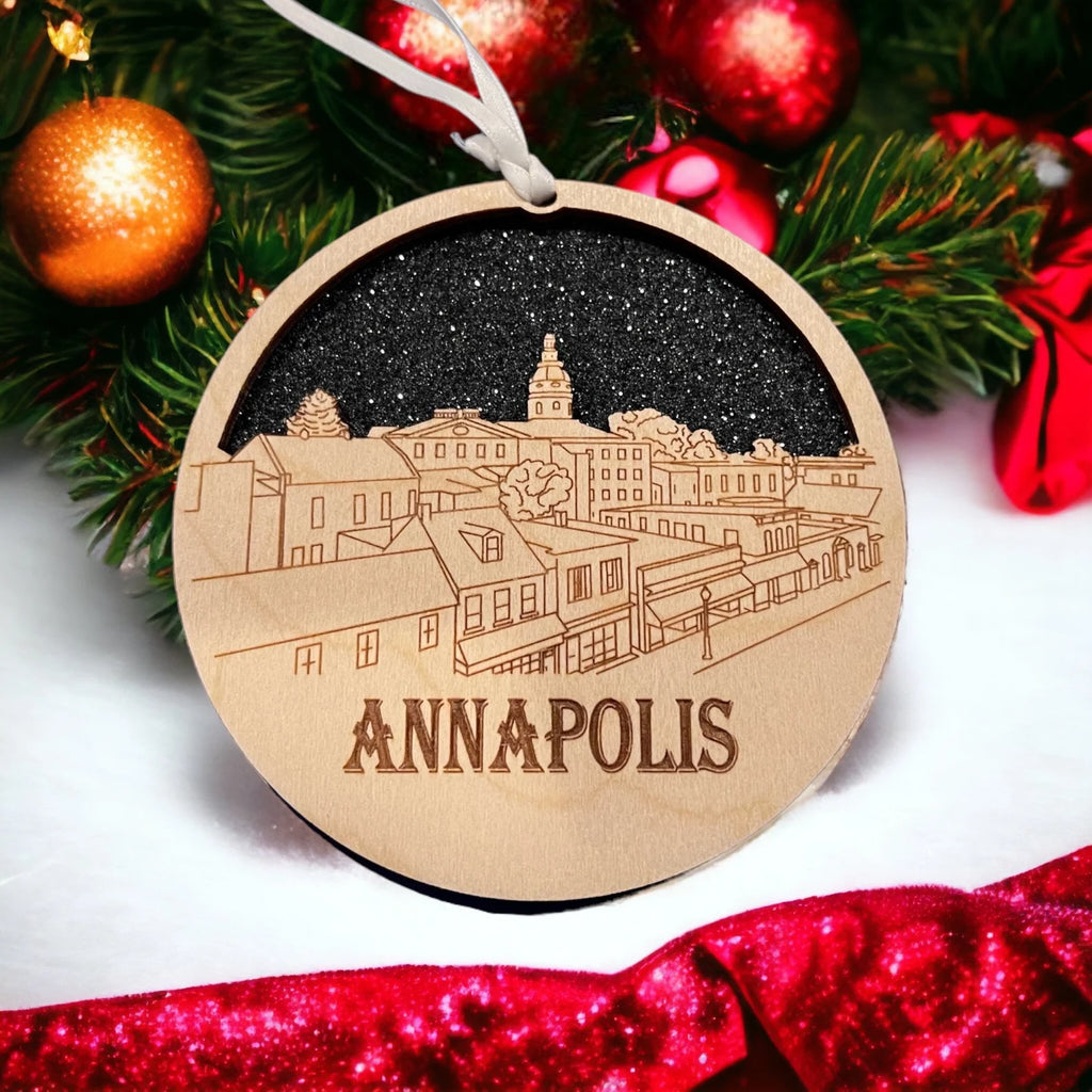 Annapolis Skyline Ornament
