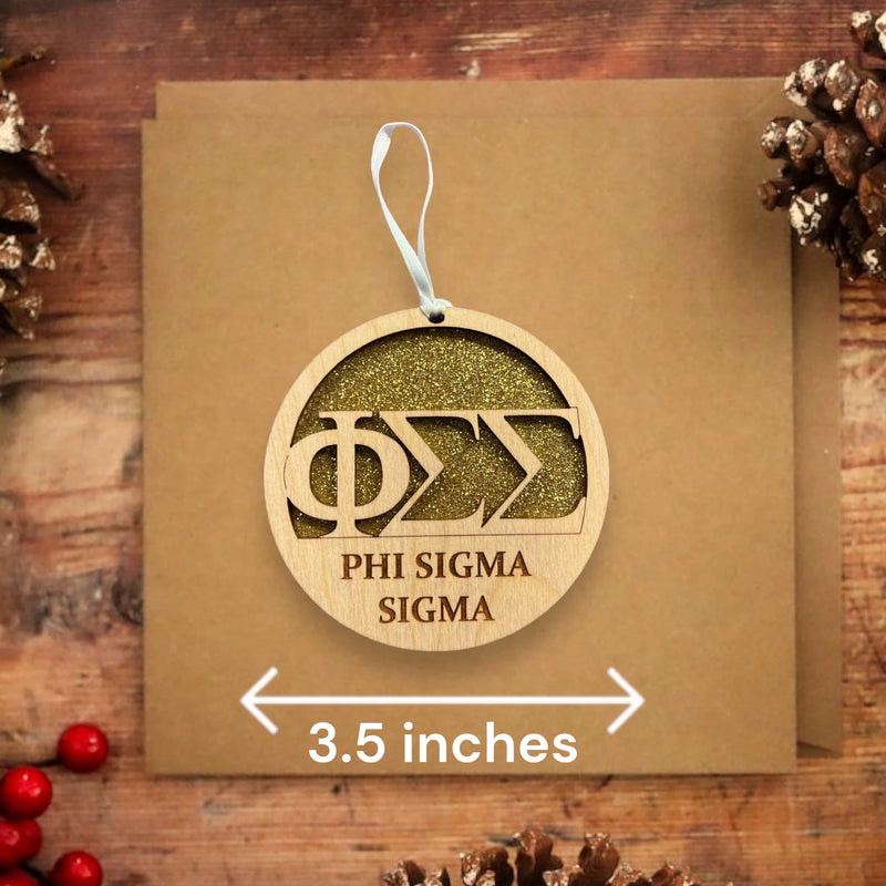 Phi Sigma Sigma Sorority Ornament