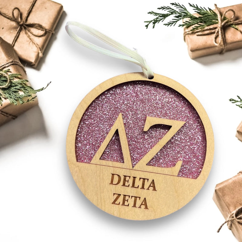 Delta Zeta Sorority Ornament