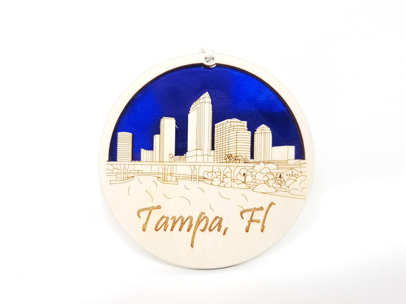 Tampa Bay Skyline Ornament