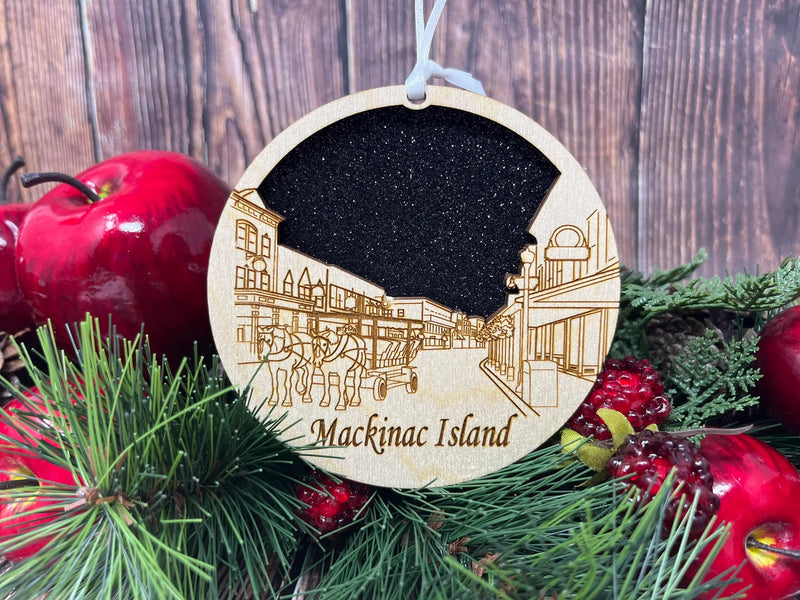 Mackinac Island Gift Ornament
