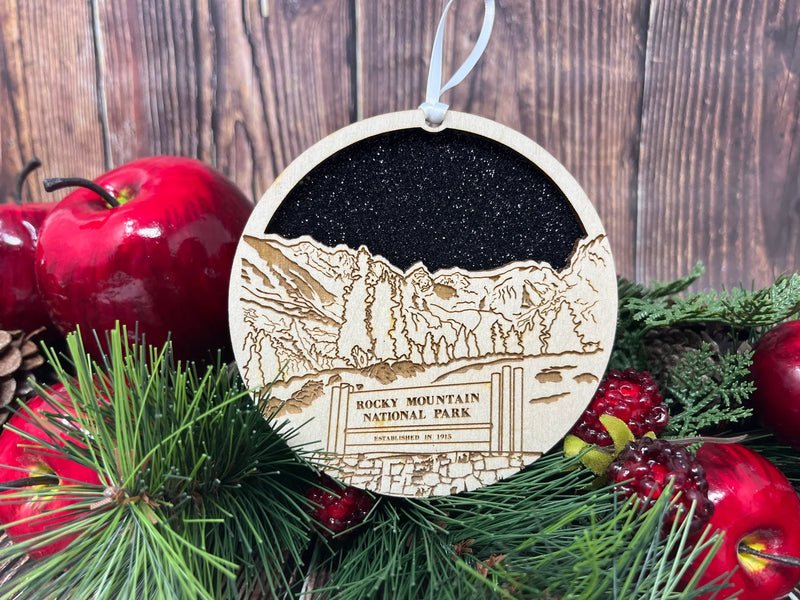 Rockly Mountain National Park Ornament