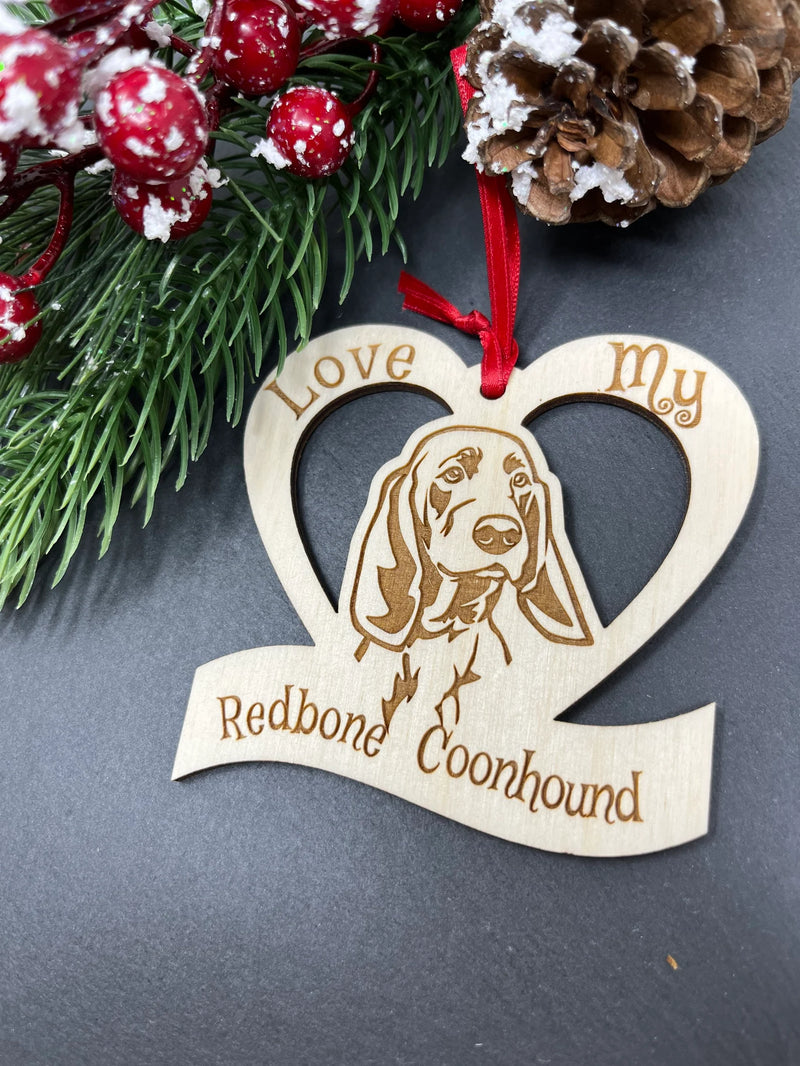 Love My Redbone Coonhound