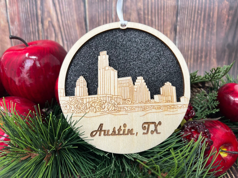 Austin Skyline Ornament